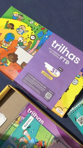Kit de livros Sistema Trilhas FTD - 3 ano do ensino fundamental