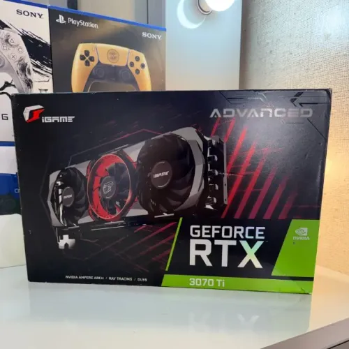 RTX 3070 Ti Colorful iGame - Muito Conservada | Nunca Aberta