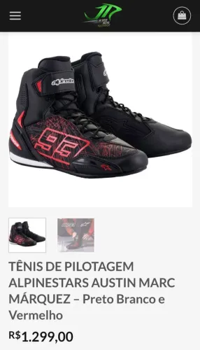 Tênis pilotagem Alpinestars Austin MM