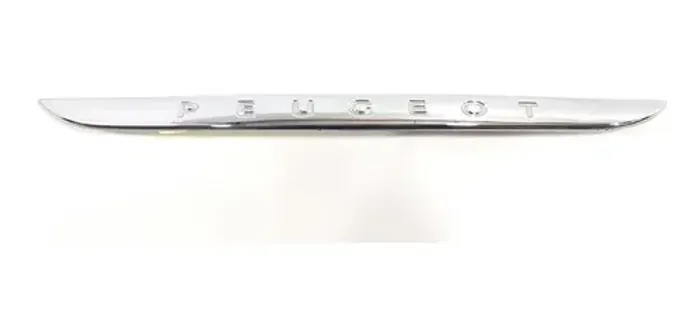 Friso Cromado Tampa Traseira Porta Malas Peugeot 208 16-21