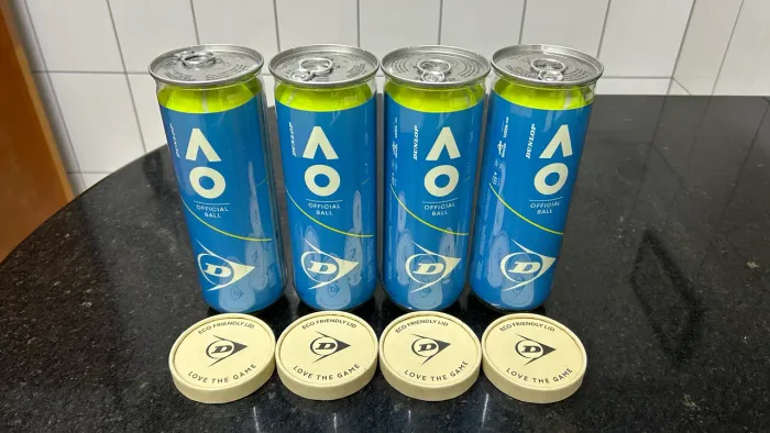 Bolas Dunlop Australian Open - 4 tubos C/3
