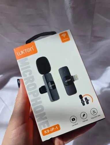 MICROFONE DE LAPELA SEM FIO LUKTON
