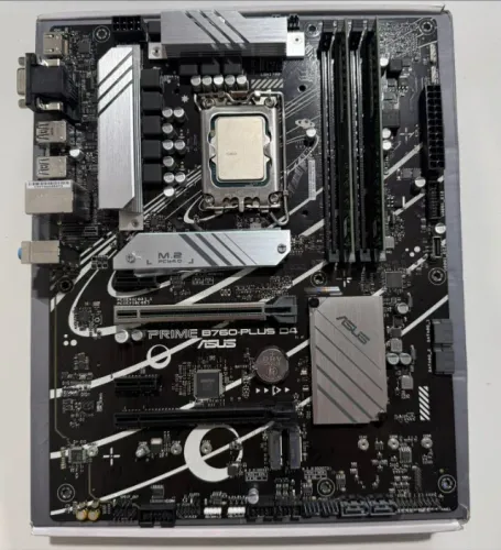 Processador Core i7 14700k - Placa Mãe B760-Plus D4 - 32gb DDR4 - AirCooler 240w