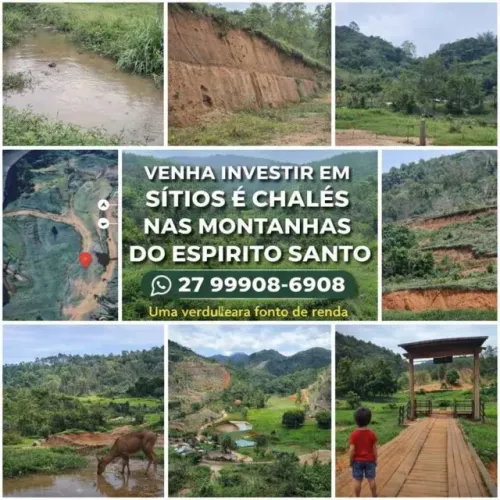 Sítios em Domingos Martins ? Domingos Martins / Tijuca Preto ponte rústica, parcelo, troc