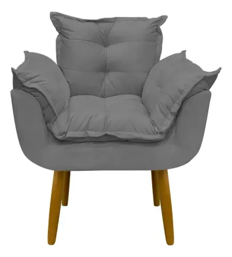 Poltrona Decorativa de Alto Conforto
