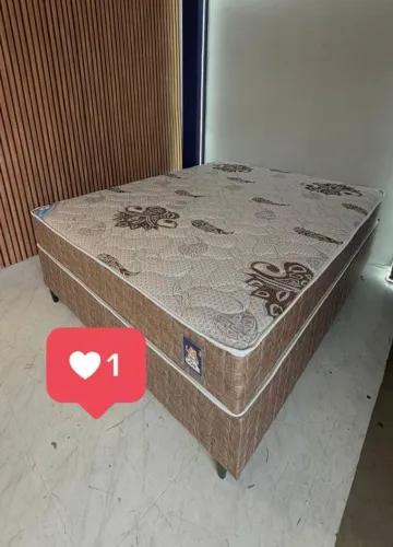 Cama box Casal padrão (Base c/ colchão separado)