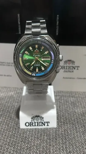 Orient Crystal três chaves automático