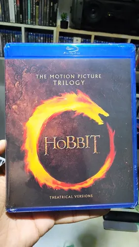 Blu-ray Trilogia O Hobbit Versão De Cinema Lacrado