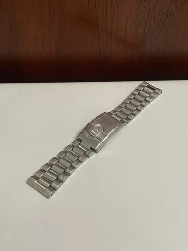Pulseira Original Tag Heuer Fórmula De Aço com Extensor 20 mm