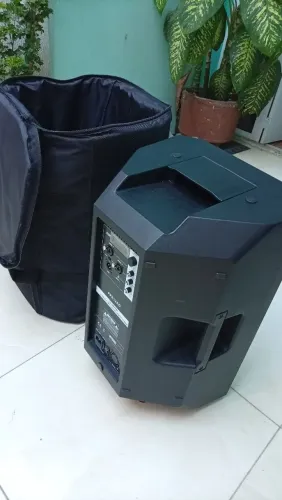 Caixa ativa MJ áudio FPE 12' 1400w 126 dbs SPL