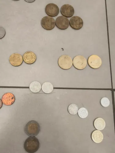 Moedas estrangeiras para colecionadores