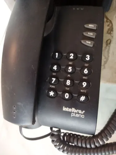 Telefone fix com fio