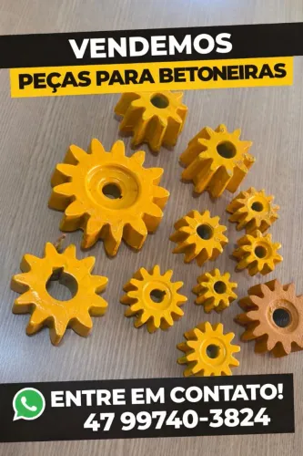 Betoneiras - Conserto e peças para reposição 