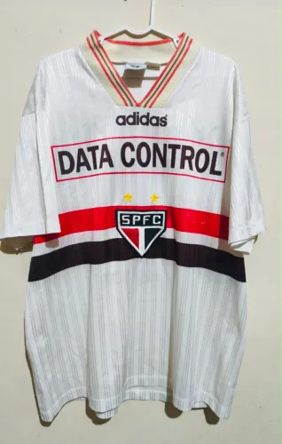 Camisa São Paulo 1997 volante Fabiano