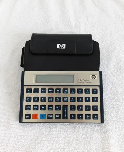 Calculadora Financeira HP 12c Prestige Original + Capa