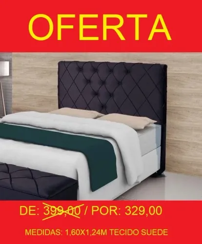 Cabeceira - Promoção entrega e montagem gratuitas 