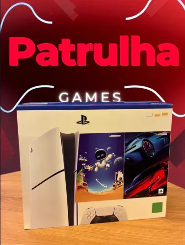 PS5 Slim Físico Novo | Lacrado | Garantia da Loja