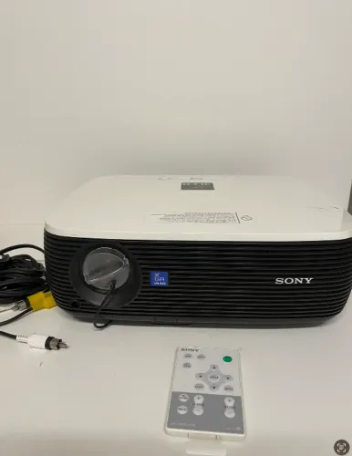 Projetor Sony XGA VPL-EX3 - Completo, Lâmpada Nova