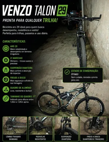 Bicicleta vezon talon