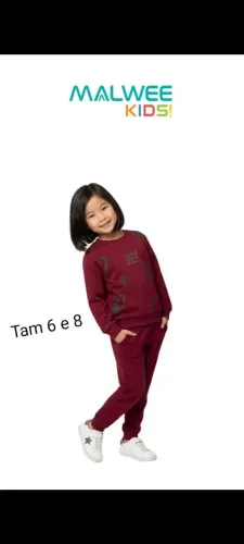 Conjunto moletom Brandili infantil 