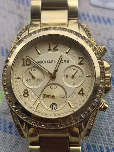 Relógio Michael Kors Masculino Dourado