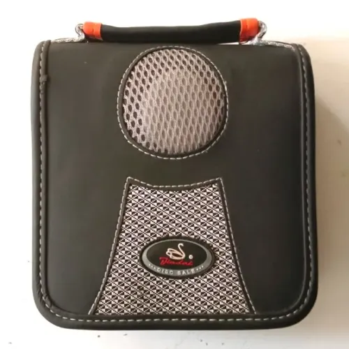 Estojo Case Porta-Cd Dvd - Marca Jiadai - Capacidade 42 Mídias - Usado