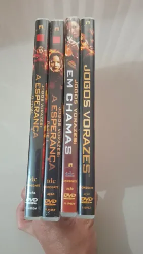 DVD Filmes coleção Jogos Vorazes