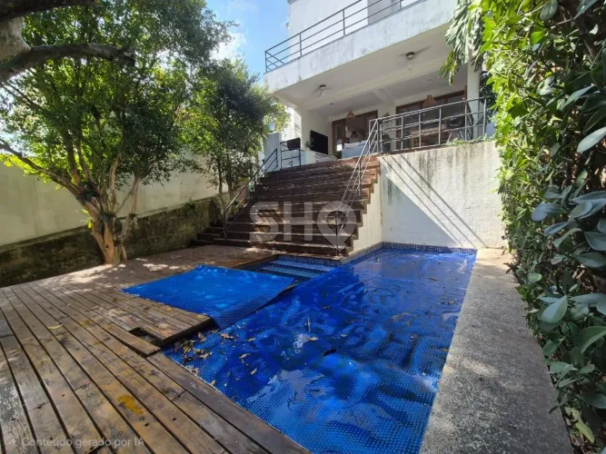 Sobrado Vila Ipojuca 350at 3 Suites Piscina Muito Verde!