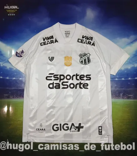 Camisa do Ceará 2025 Vozão #70 Fabiano S. De jogo Tamanho M