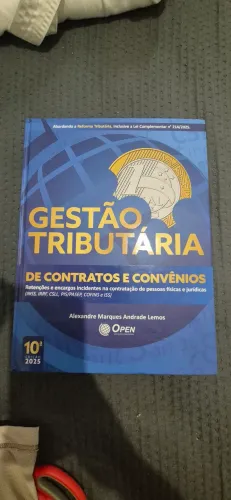 Livro de Gestão Tributária de contratos e convênios - 10° edição- 2025 - Prof. Alexandre