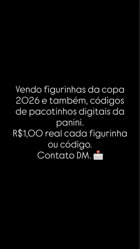 FIGURINHAS E CÓDIGOS COPA 2026