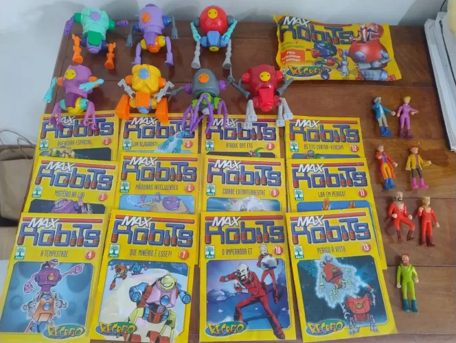 Coleção Max Robits Revista Recreio quase completa.