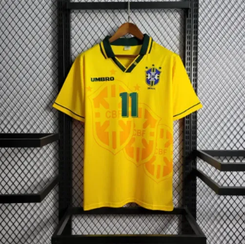 Camisa Brasil 1994 - 11 Romário - Modelo Exclusivo
