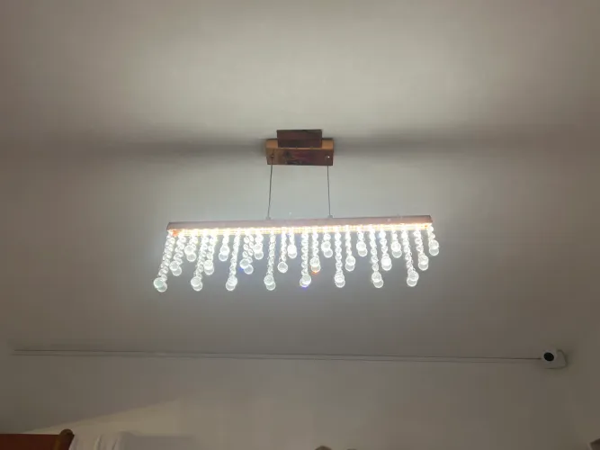 Lustre cristal rose 