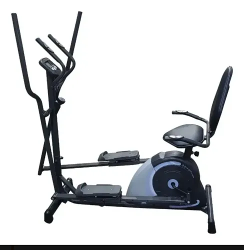 Bicicleta Ergométrica Horizontal com Elíptico Dream fitness capac 120kg ACEITO OFERTA