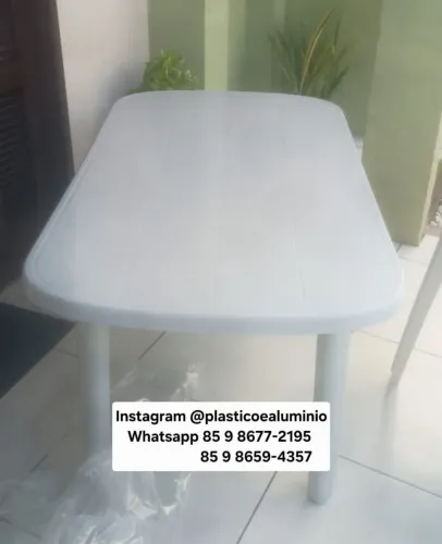 Mesa desmontável retangular