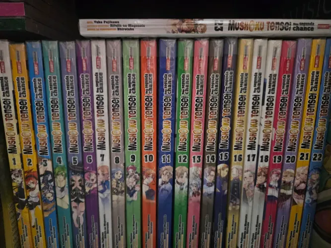 Mangá Mushoku Tensei - Vols 01 ao 23