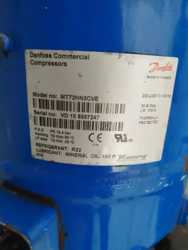 Vendo Compressor Danfoos MT72