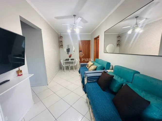 Apartamento Mobiliado com Vista Mar e Vaga Praia Grande (Aviação)