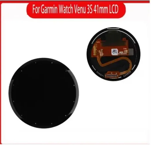 Tela LCD para Garmin VENU 3S 41mm, Tela de Substituição para Smartwatch Garmin VENU 3S sem