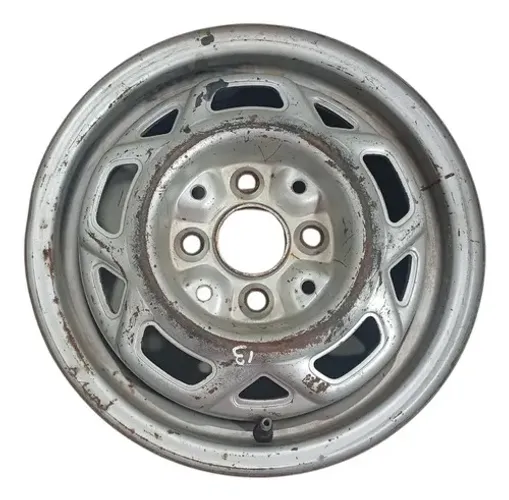 Roda Ferro Aro 13 4 Furo Chevrolet Kadett Monza 1982 2021 Cinza
