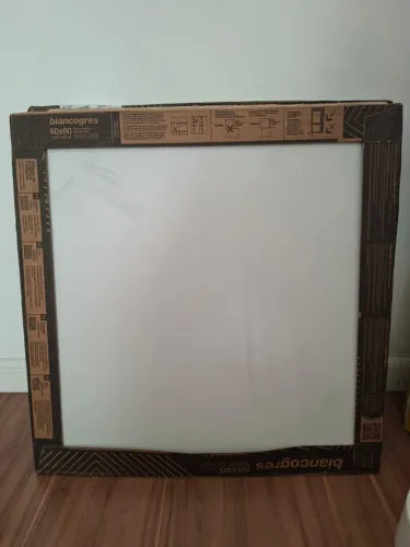 PORCELANATO 60X60 CRISTALLO BIANCO BIANCOGRES