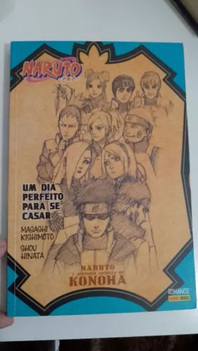 Livro romance Naruto Shippuden Panini