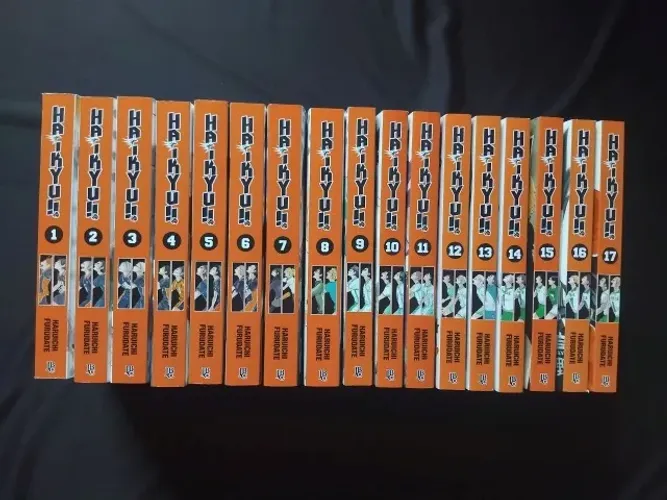 Mangá Haikyu!! - 17 volumes