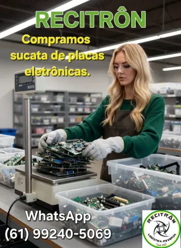 Reciclagem de Lixo eletronico. Compramos no quilo por tipo de item .