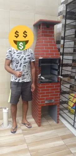 Churrasqueira Pré moldada Premium (02) Promoção