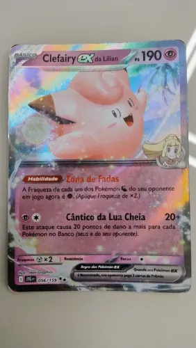 Figurinha Clefairy EX Lilian PS 190