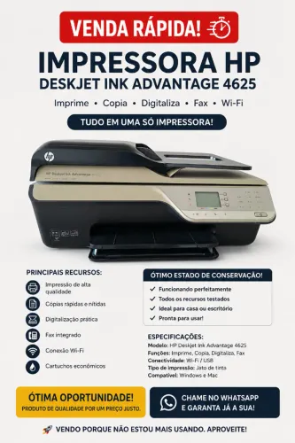 Impressora multifuncional HP