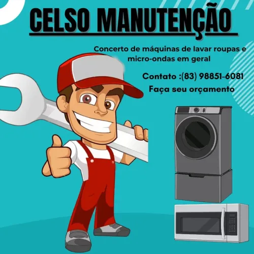 Manutenção de máquinas de lavar e microondas!!
