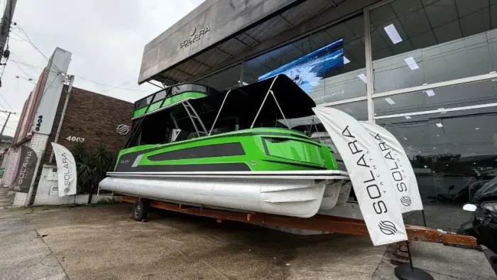 Pontoon Solara Double Deck Mercury 300 HP Completo!